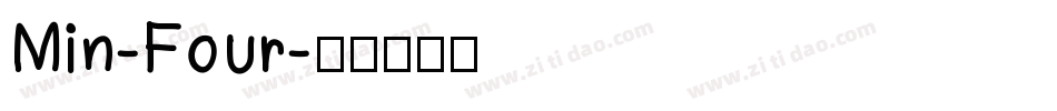 Min-Four字体转换