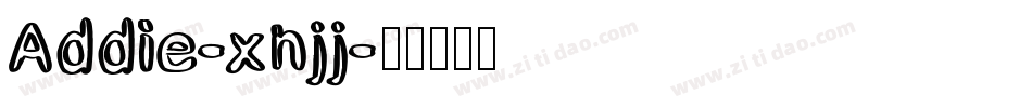 Addie-xnjj字体转换