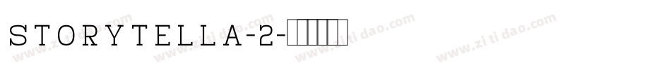 Storytella-2字体转换