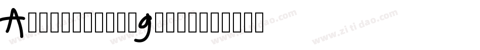 AGBuchBQ-Regular字体转换
