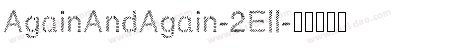 AgainAndAgain-2Ell字体转换