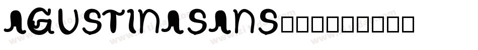 AGUSTINASANS转换器字体转换