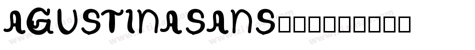AGUSTINASANS转换器字体转换