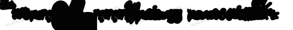 BreahsAhhhMazinggHandwrittenFontXd-JOYE字体转换