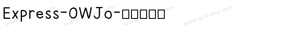 Express-0WJo字体转换