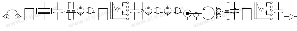 ElectronicBookItalic-4qdp字体转换