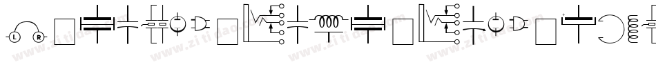 ElectronicSemiboldItalic-leEV字体转换