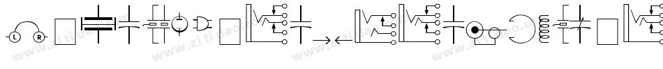 ElectronicThickItalic-YB0v字体转换