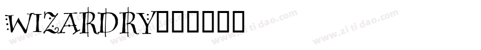 WIZARDRY字体转换