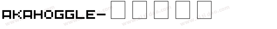akaHoggle字体转换