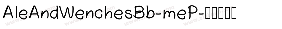 AleAndWenchesBb-meP字体转换