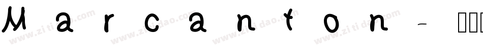Marcanton字体转换