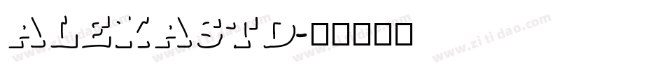AlexaStd字体转换