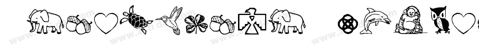 Healthcare-Symbols字体转换