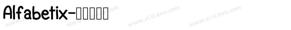 Alfabetix字体转换