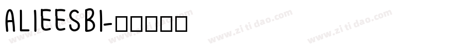 ALIEESBI字体转换
