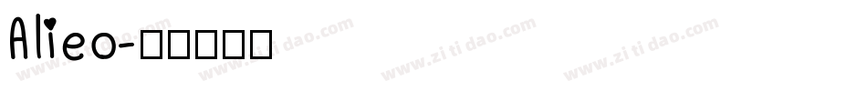 Alieo字体转换