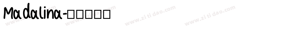 Madalina字体转换