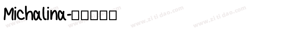 Michalina字体转换