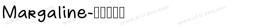 Margaline字体转换