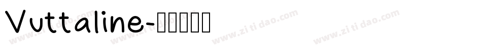 Vuttaline字体转换
