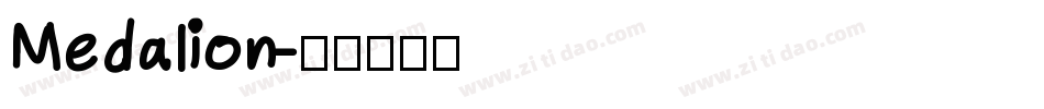 Medalion字体转换