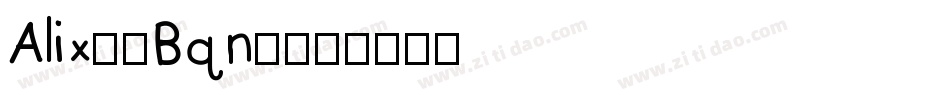 Alix2-Bqn3字体转换