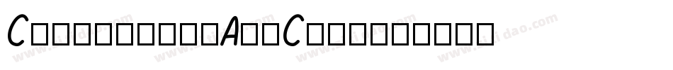 Cerudikan-AllCaps字体转换