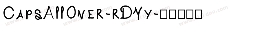 CapsAllOver-rDYy字体转换
