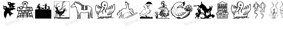 Childrens-Party-Personal-Use字体转换