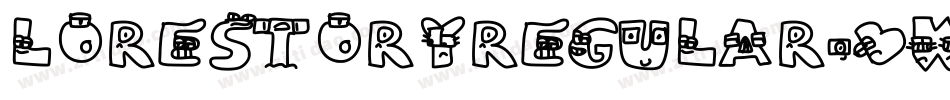 LoreStoryRegular-BWBDG字体转换
