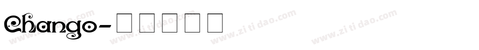 Chango字体转换