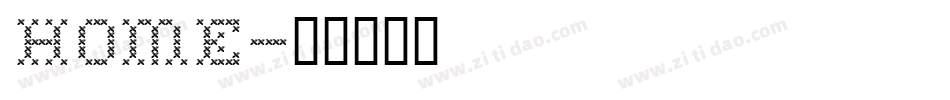 Home字体转换