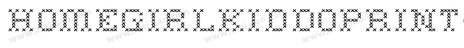 Homegirlkiddoprint-Yvdq字体转换