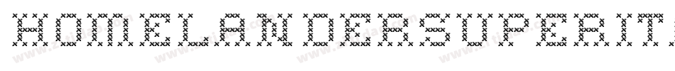 homelandersuperital字体转换