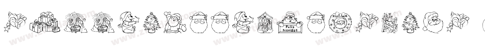 SunnyMerryChristmas-1字体转换