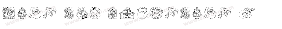 Xmas-tfb-Christmas-1字体转换
