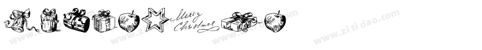 Christmas-1字体转换