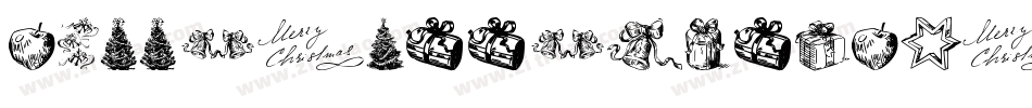 SunnyMerryChristmas-1字体转换