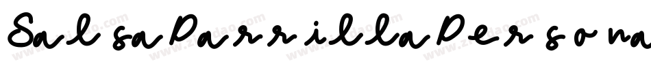 SalsaParrillaPersonalUseRegular-vmAly字体转换