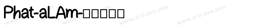 Phat-aLAm字体转换