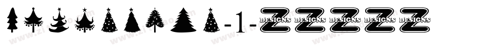 Christmas-1字体转换
