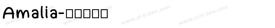 Amalia字体转换