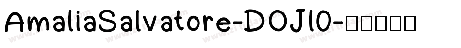 AmaliaSalvatore-DOJl0字体转换