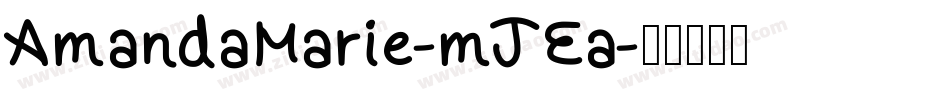 AmandaMarie-mJEa字体转换