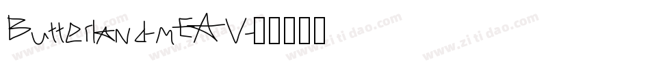 Butterland-mEAV字体转换