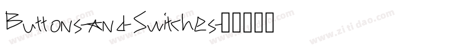 Buttons-and-Switches字体转换