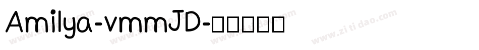 Amilya-vmmJD字体转换