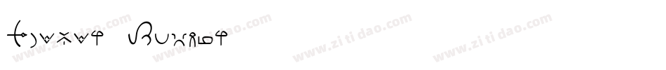 Clavat-Script字体转换