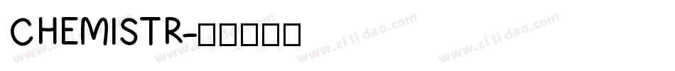 CHEMISTR字体转换